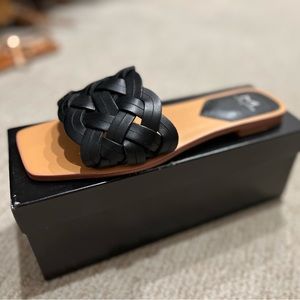 Marc Fisher LTD Rebecca Sandals Size 8 BLACK